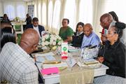 02 - Minister Senzo Mchunu and Deputy Ministers David Mahlobo and Judith Tshabalala at the Briefing session